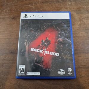 SONY PS5 Back 4 Blood Game